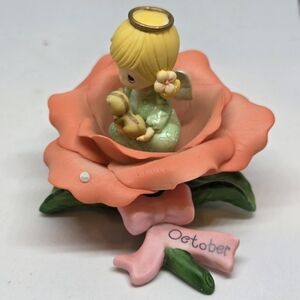 Precious Moments Mini Angel Figurine October item #799386